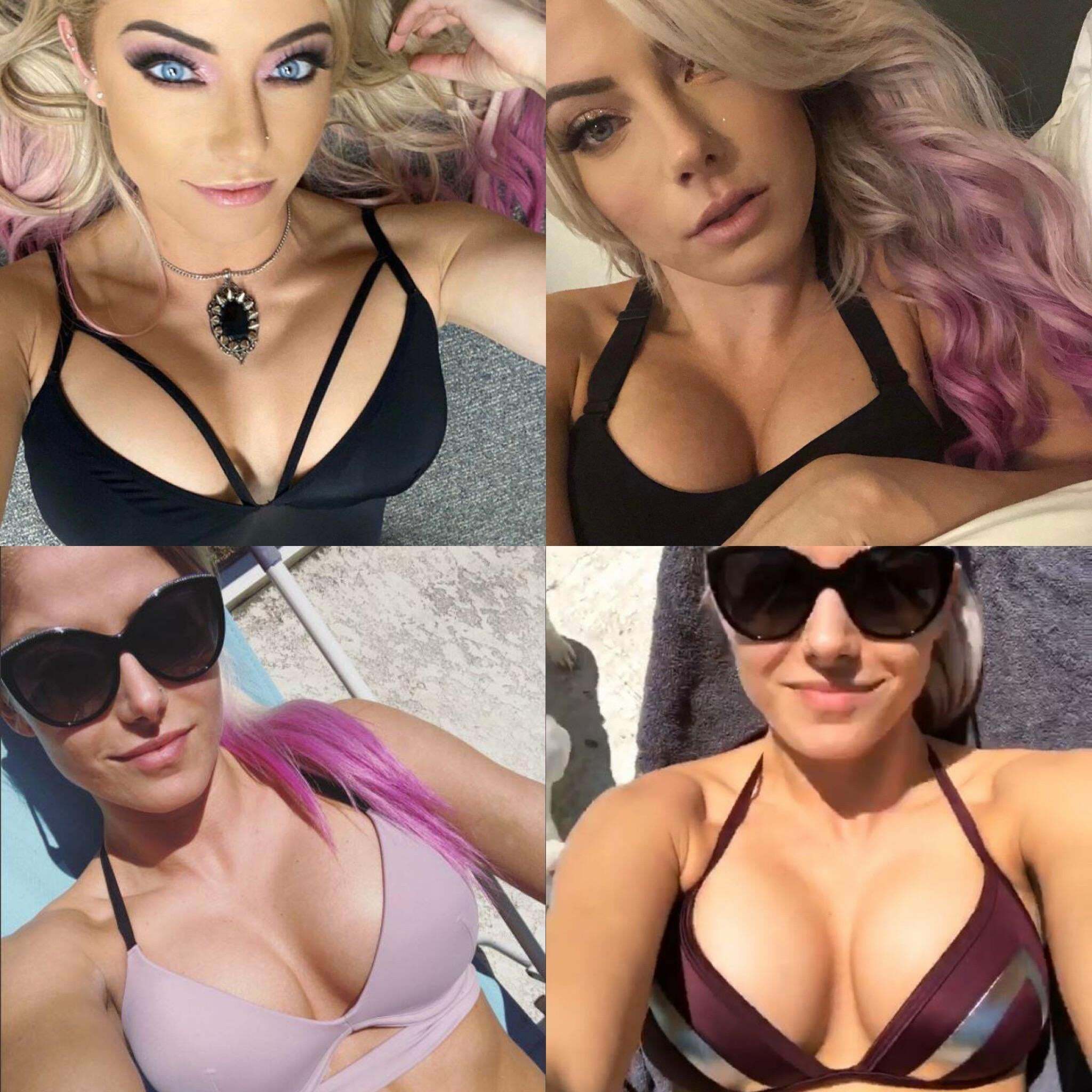 Bliss nude alexia WWE superstar