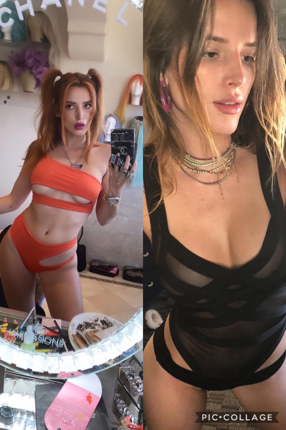 Id pound Bella Thorne holes for hours Teach her a