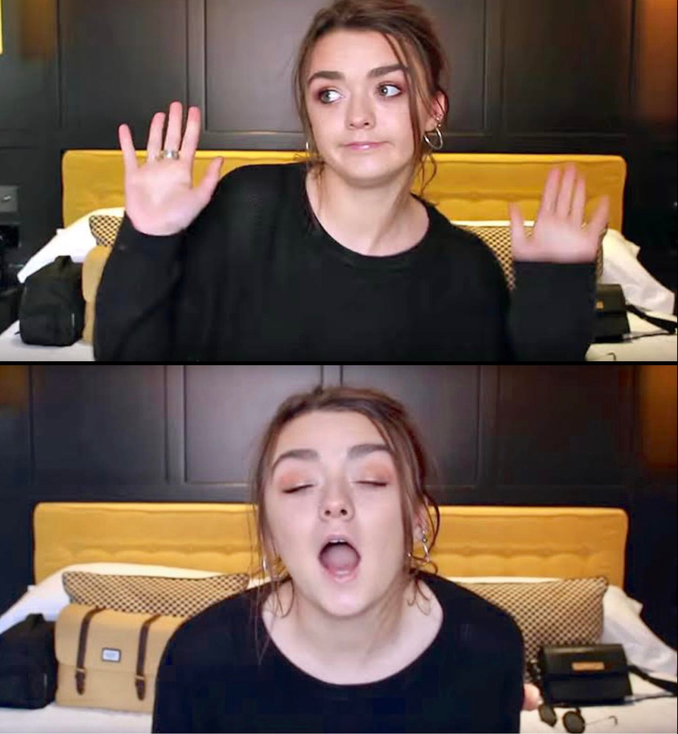 Maisie Williams looks like shes the kind of girl that