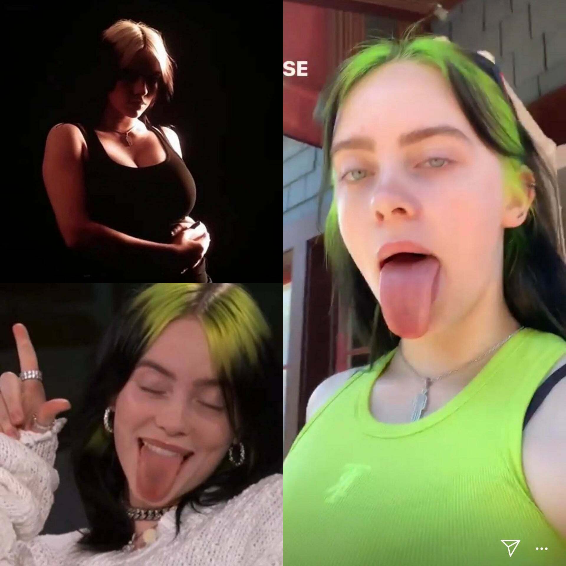 What size are billie eilish boobs