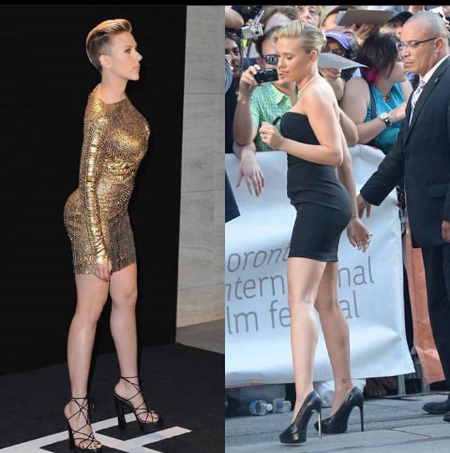 Left or right? Either way Scarlett Johansson’s big booty is perfect 🍑