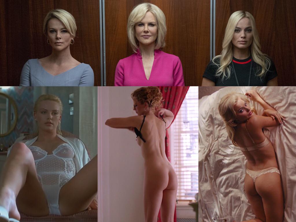 Start the day with some bombshells (Charlize Theron, Nicole Kidman, Margot Robbie)