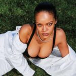 Rihanna and her busty tits