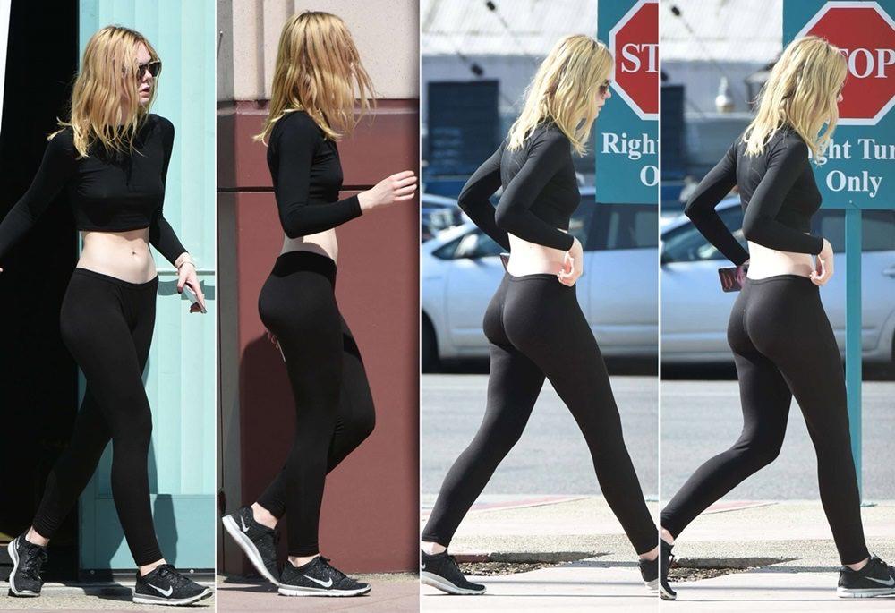Elle Fanning would get bent over real fast