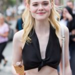 Elle Fanning hates bras because she loves being Hollywood's fucktoy