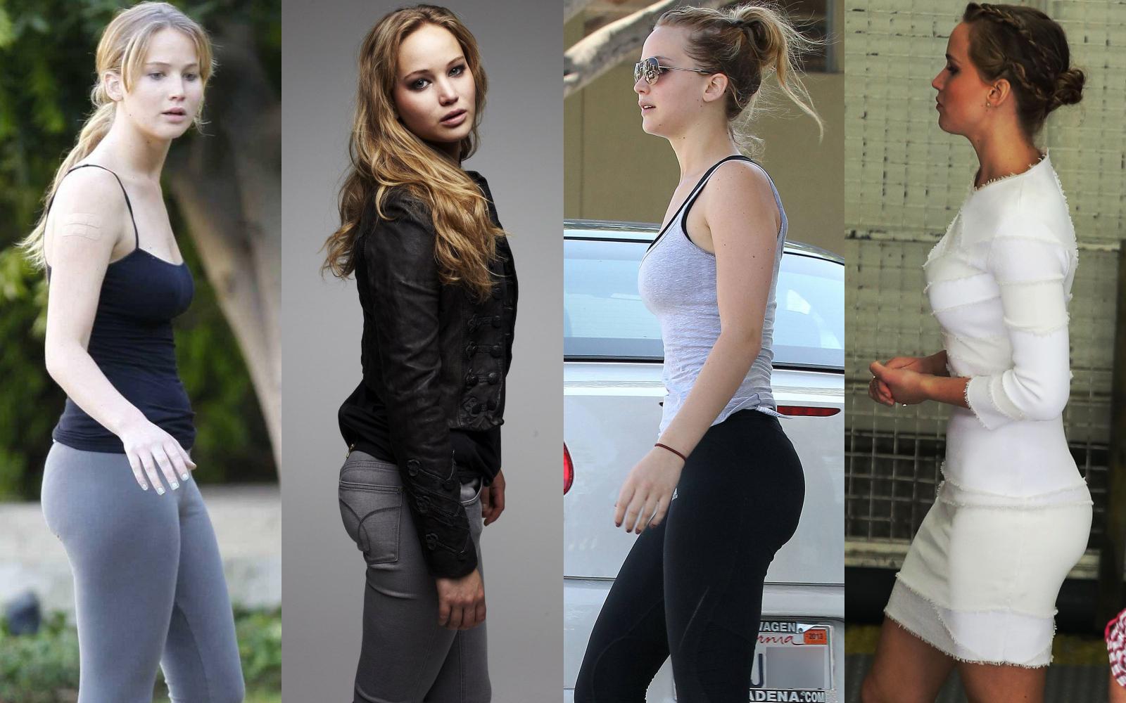 Jennifer Lawrence would get bent over real fast