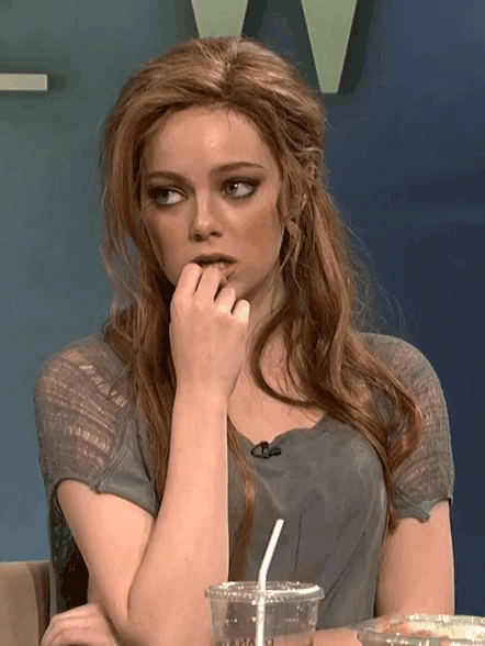 Emma Stone shy smile makes my dick hard