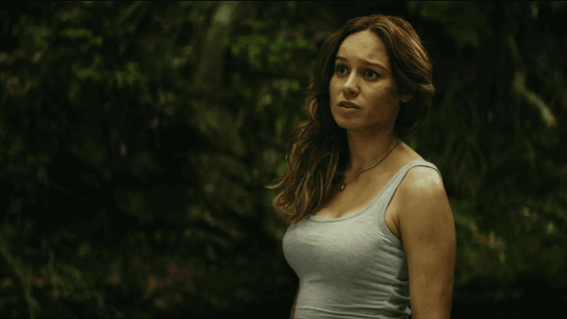 Wanna remove brie Larson tank top and titfuck her hard