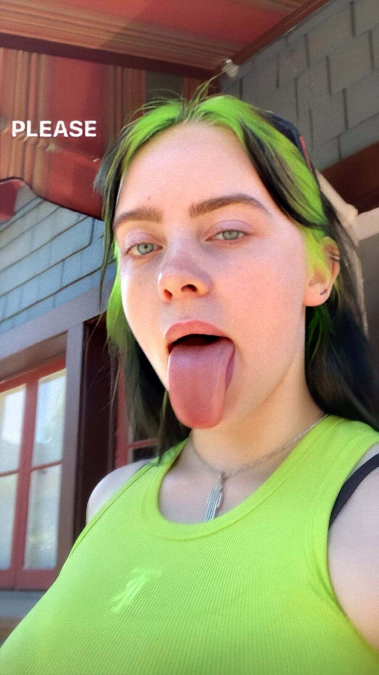 Billie Eilish is hungry for cum