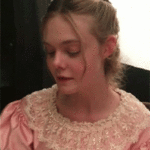 Elle Fanning is just waiting for us to give her a rough gangbang and a bukkake.