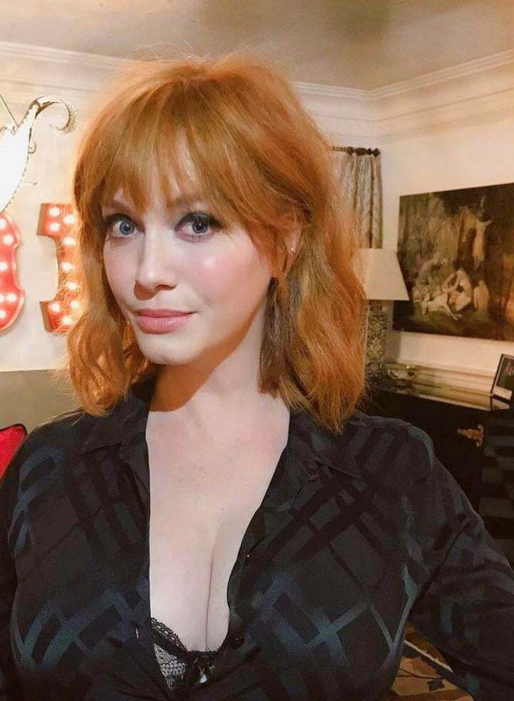 The queen redhead? I’d say so! Love me some Christina Hendricks and her amazing tits.