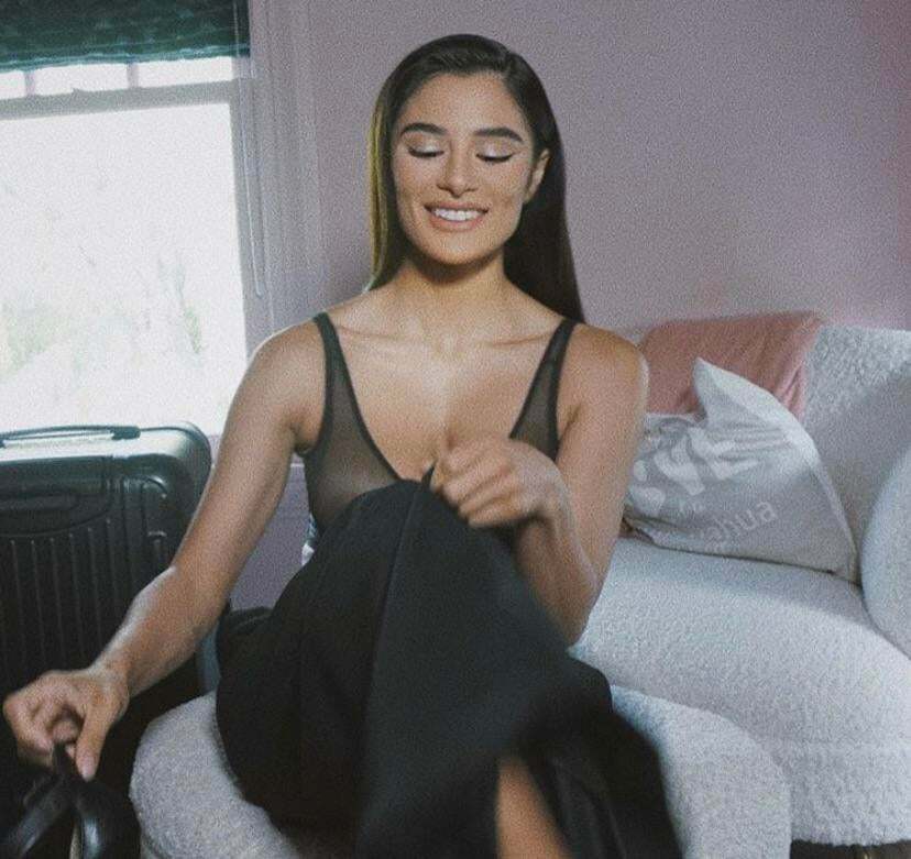 Diane Guerrero teasing a little nipple