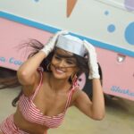 Selena Gomez in a bikini as an Ice cream van driver🥵💦