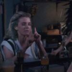 Alison Brie Making Betty Gilpin Laugh in GLOW