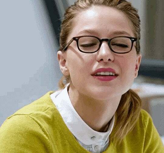 Jealous secretary Melissa Benoist is back. Looks like someone told her about your weekend trip with your wife...