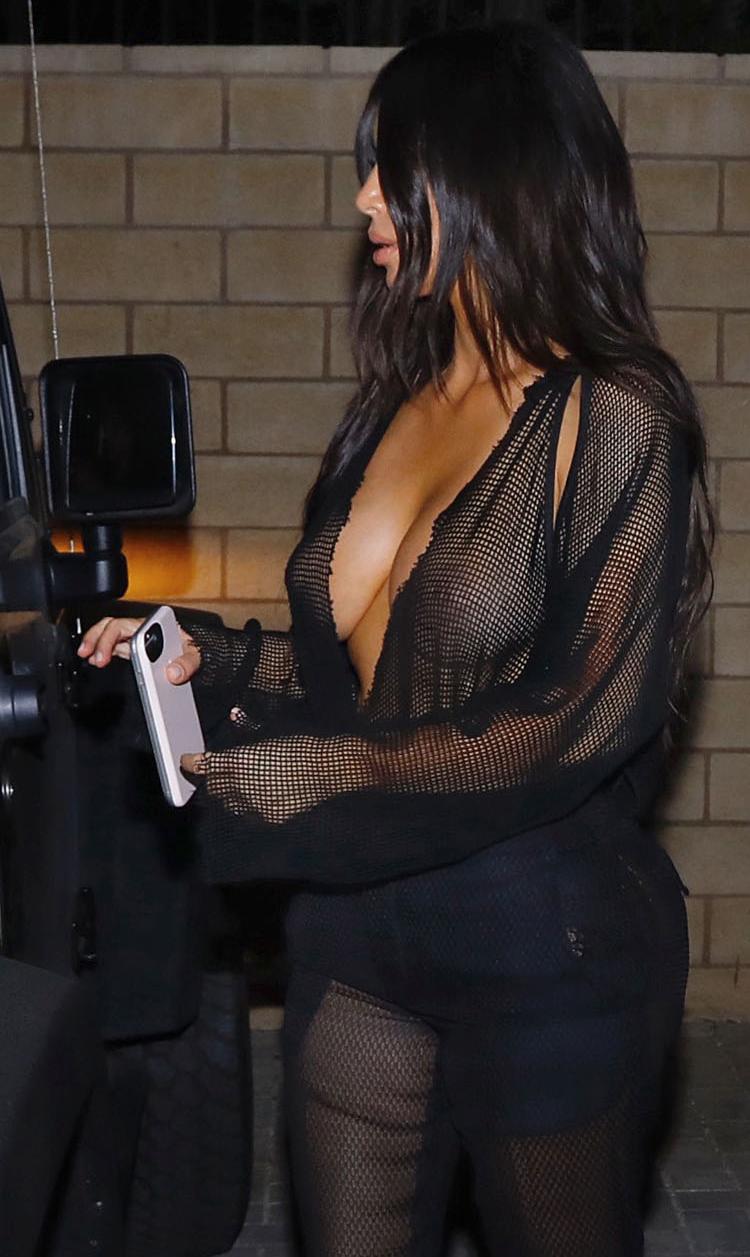 Kim Kardashian.