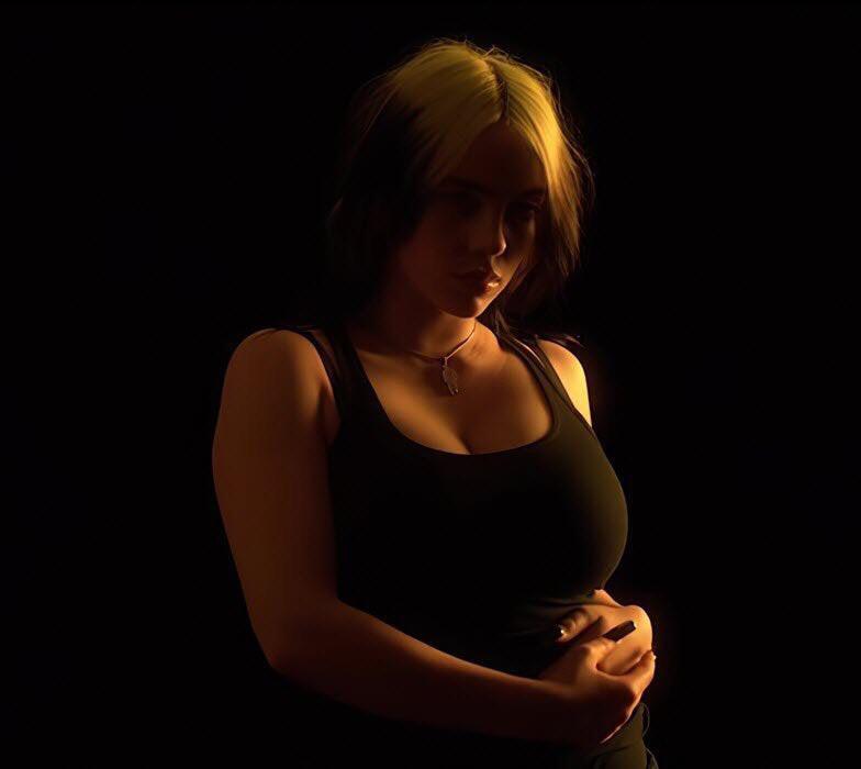 Love her massive boob to juicy Billie Eilish