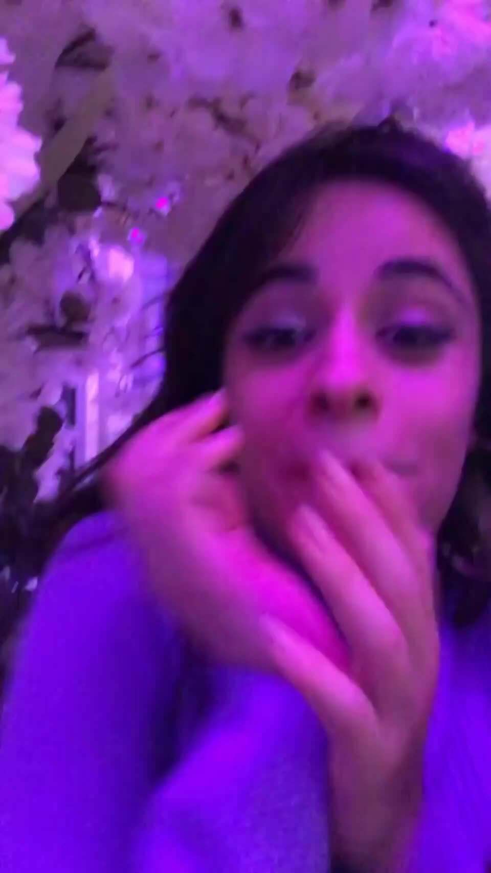 Camila Cabello shaking her tiny titties