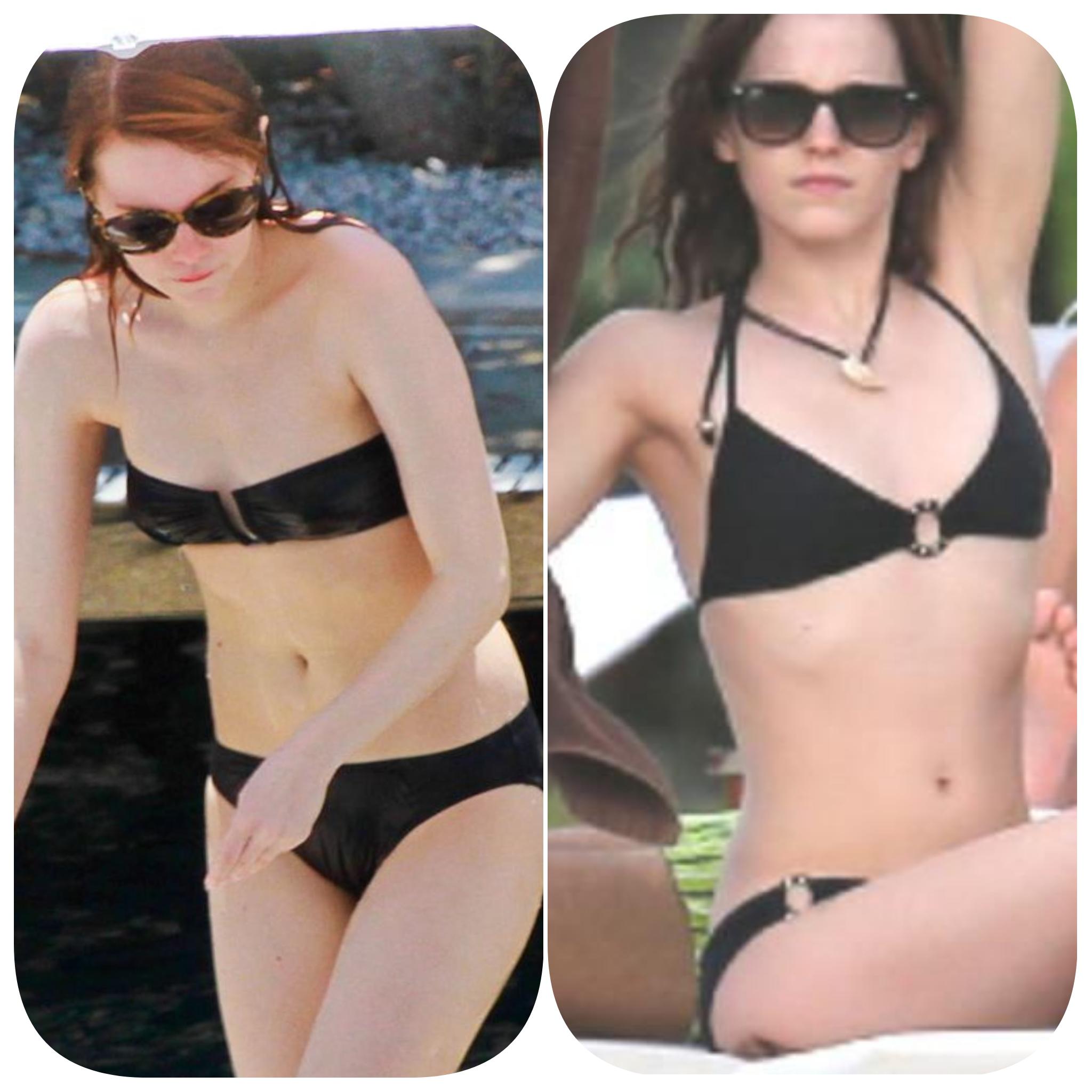 Emma Watson and Emma Stone Why the hell do you