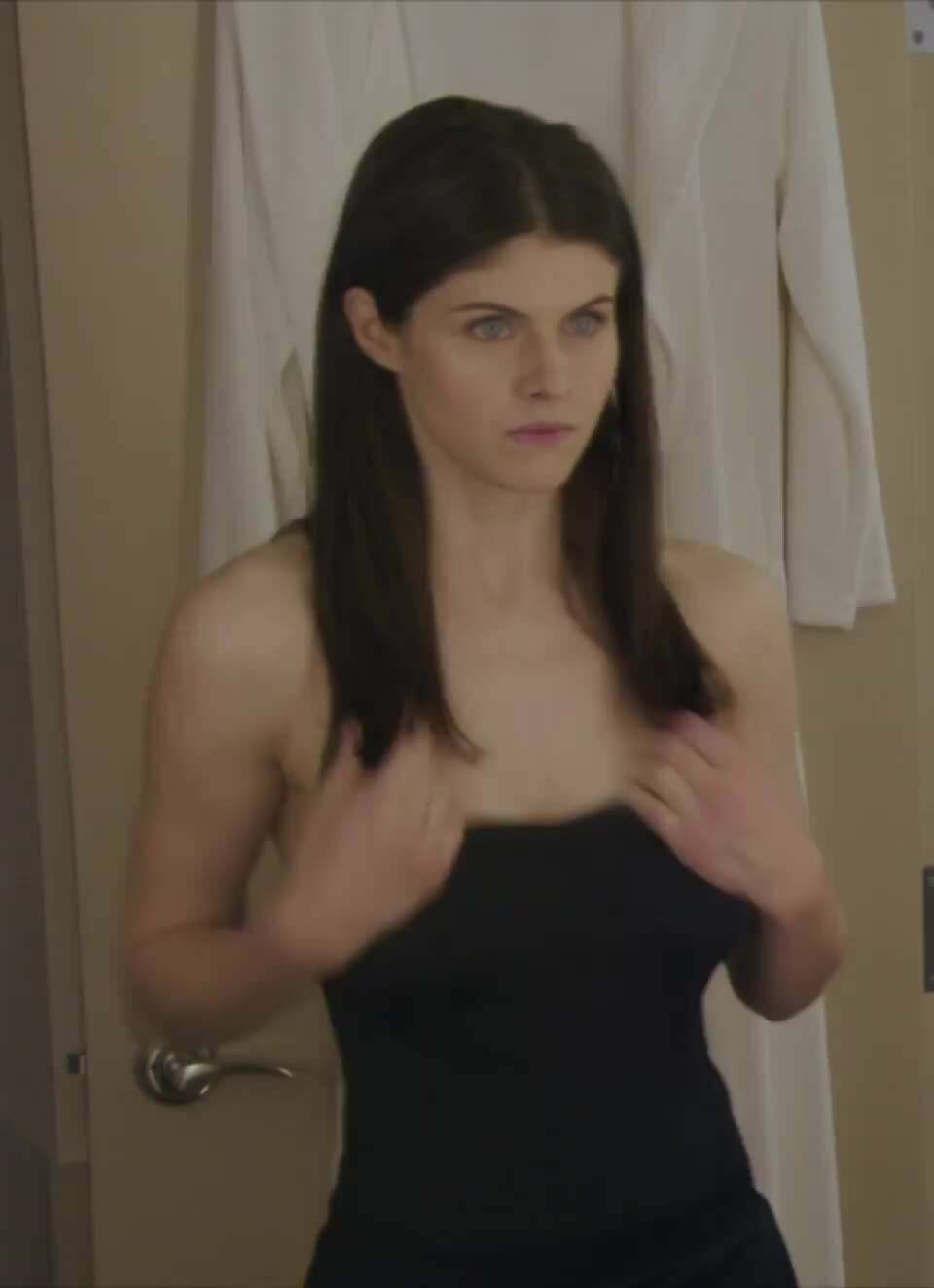 Even Alexandra Daddario cant believe how big they are