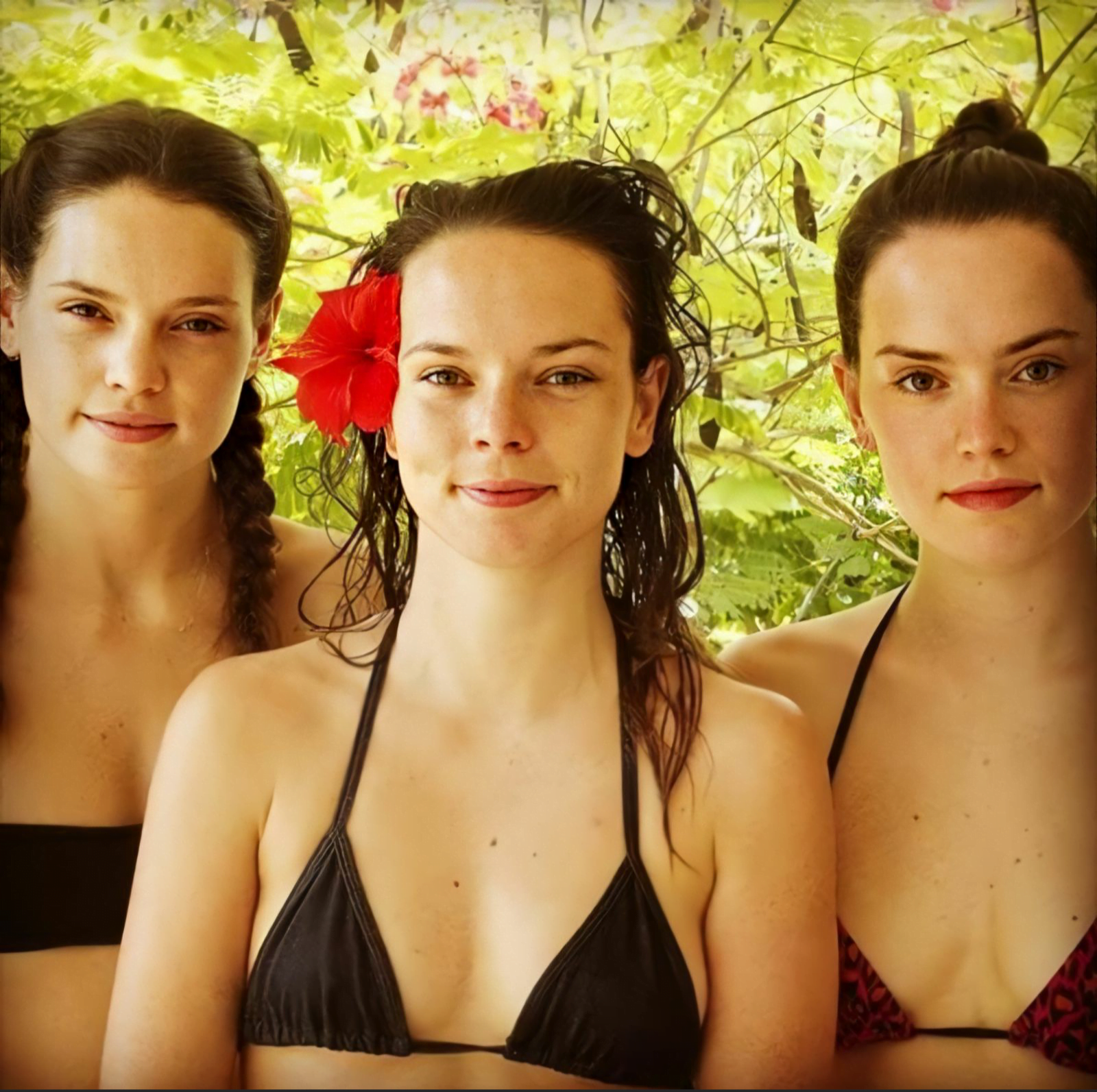 Foursome with Daisy Ridley and her sisters Ideas