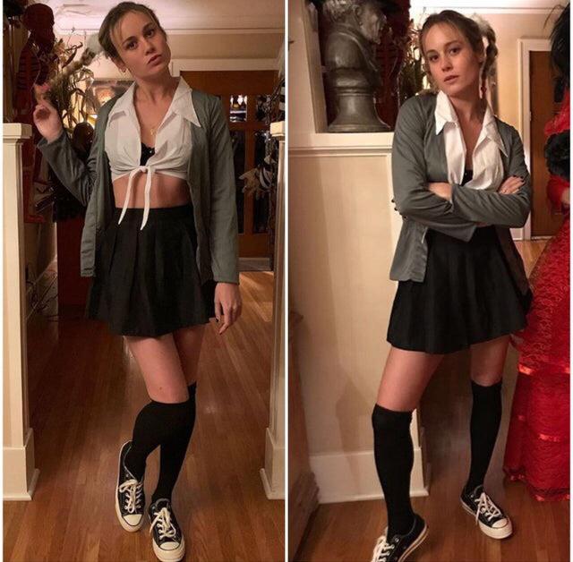 Would love to tie Brie Larson up and fuck her while she's dressed as Britney