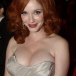 Really want Christina Hendricks to be my celeb mommy. She would hug me tightly between her juicy tits and not let me go until I've sucked on her nipples. She would unzip my pants and jerk me off while I suck on them like a good boy.