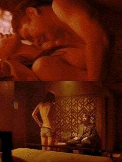 Alexandra Daddario - The 2 best scenes in 'Lost Girls & Love Hotels' [cropped & brightened]