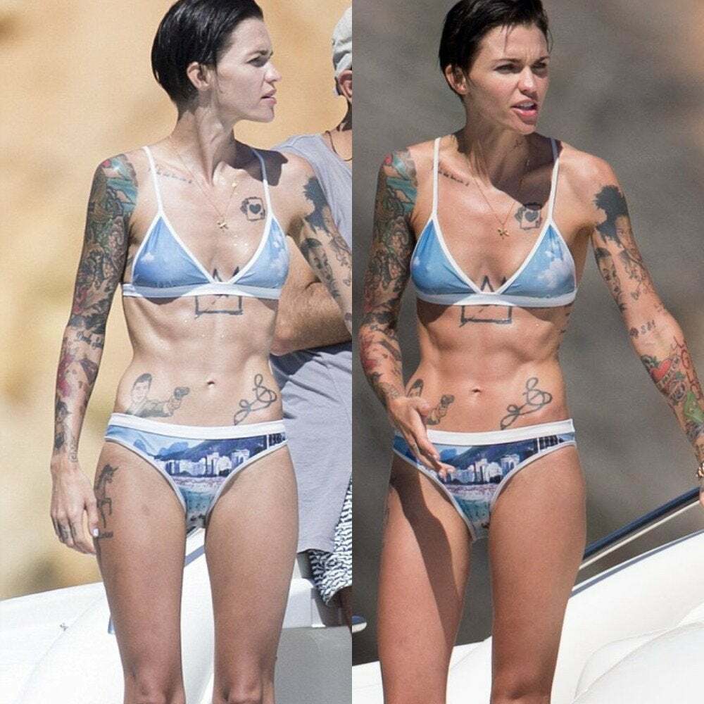 Nackt Ruby Rose  13 Hottest