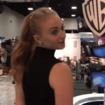 Would love to put Sophie Turner's ponytail to good use