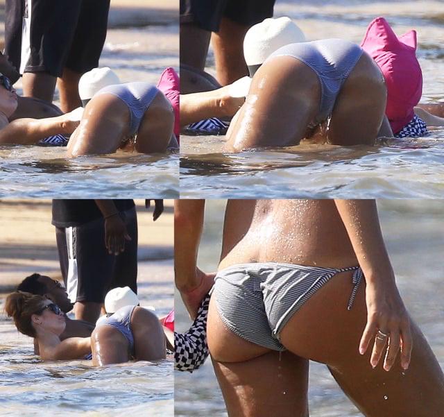 Jessica Alba's amazingly fine ass