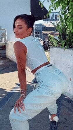 Vanessa Hudgens when she twerks her ass on your cock