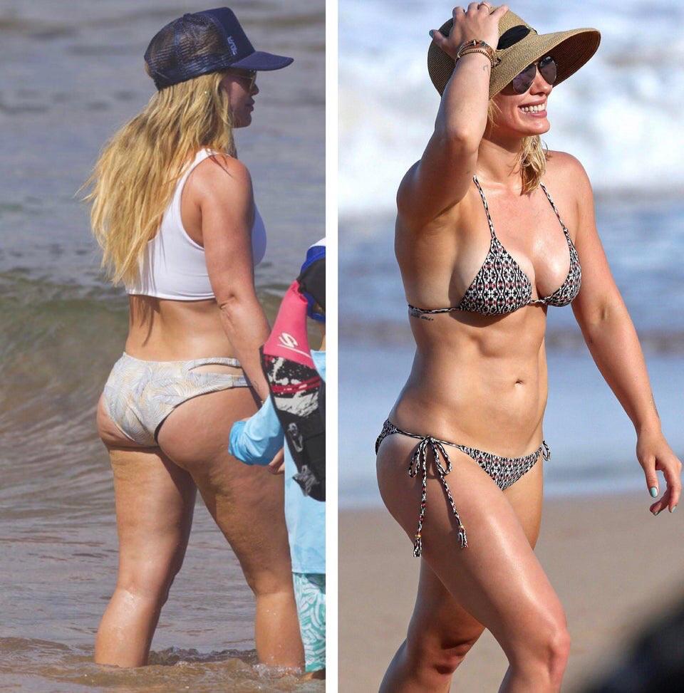 All I want is my face buried in Hilary Duff's milf ass.