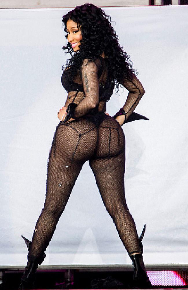 Nicki Minaj gets me so hard with that fat ass of hers
