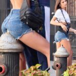 Emily Ratajkowski enjoying a fire hydrant deep in her butthole