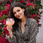 Victoria Justice enjoying BEEFEATER