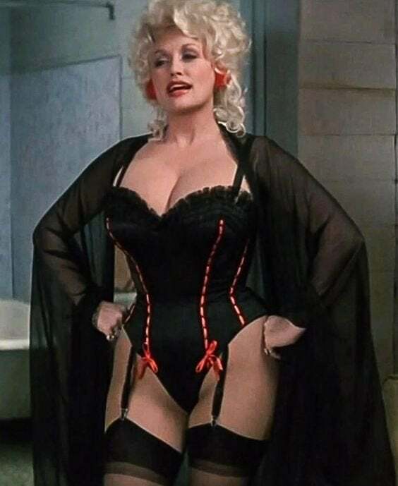 Dolly Parton in "The Best Little Whorehouse in Texas" (1983)