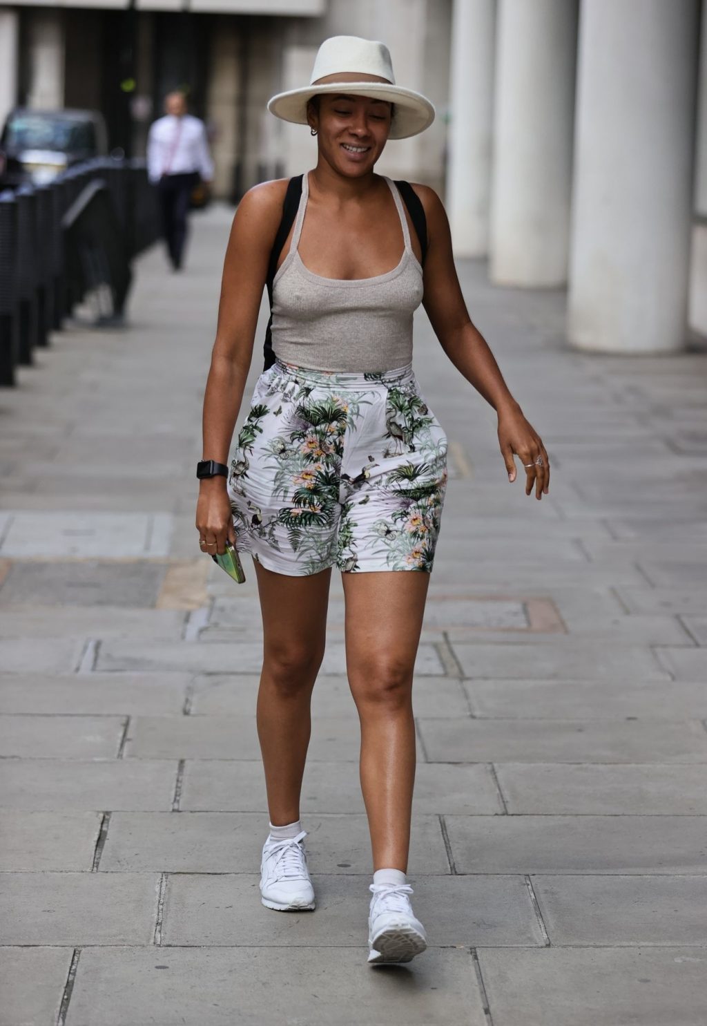 Yasmin Evans Braless