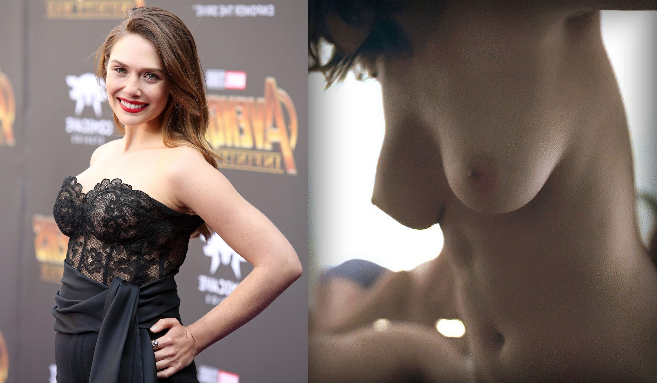 Elizabeth olsen nipples