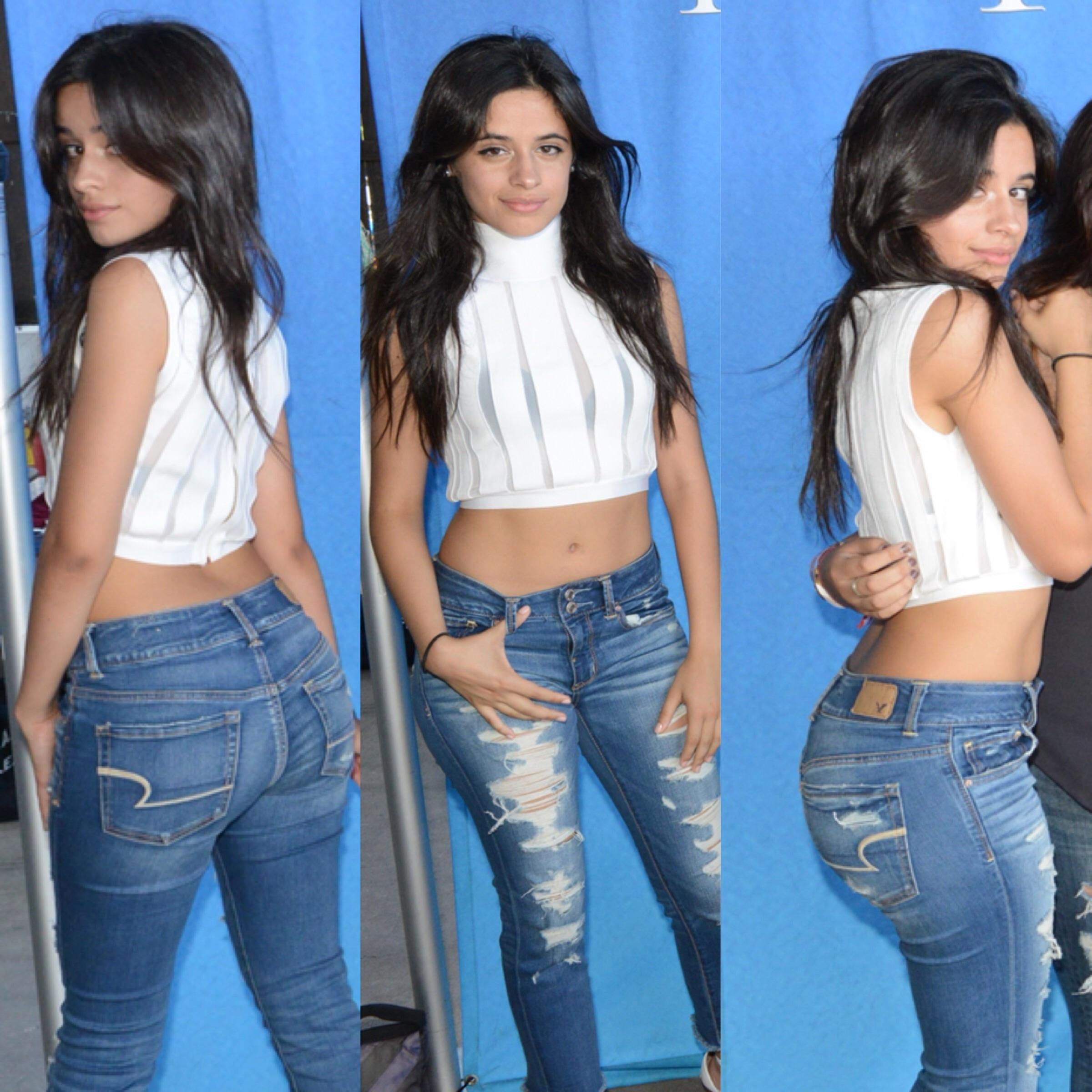 Imagine pulling down Camila Cabellos jeans