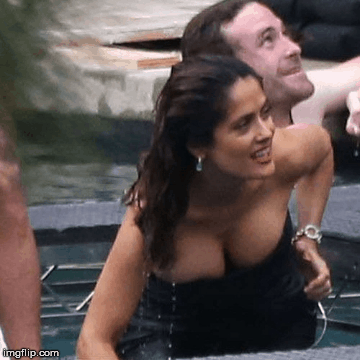 Can't ever get over Salma Hayek's huge tits.