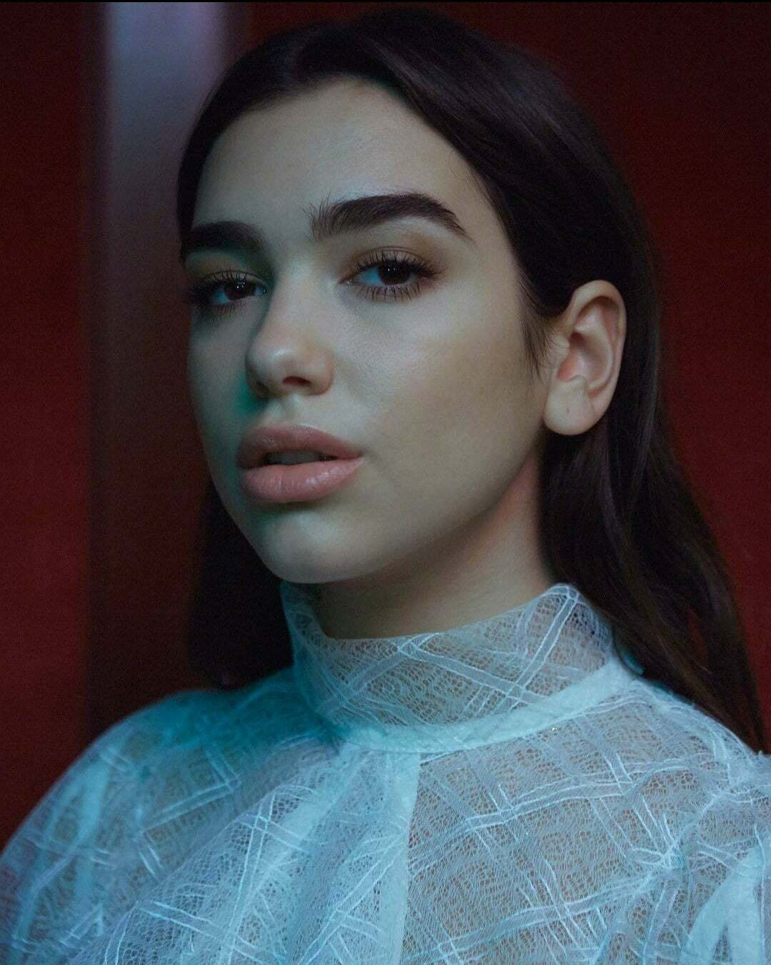 Her lips are perfect for an hour long, sloppy make out session while groping her hot as fuck body 🥵👄💦🍆 | Dua Lipa