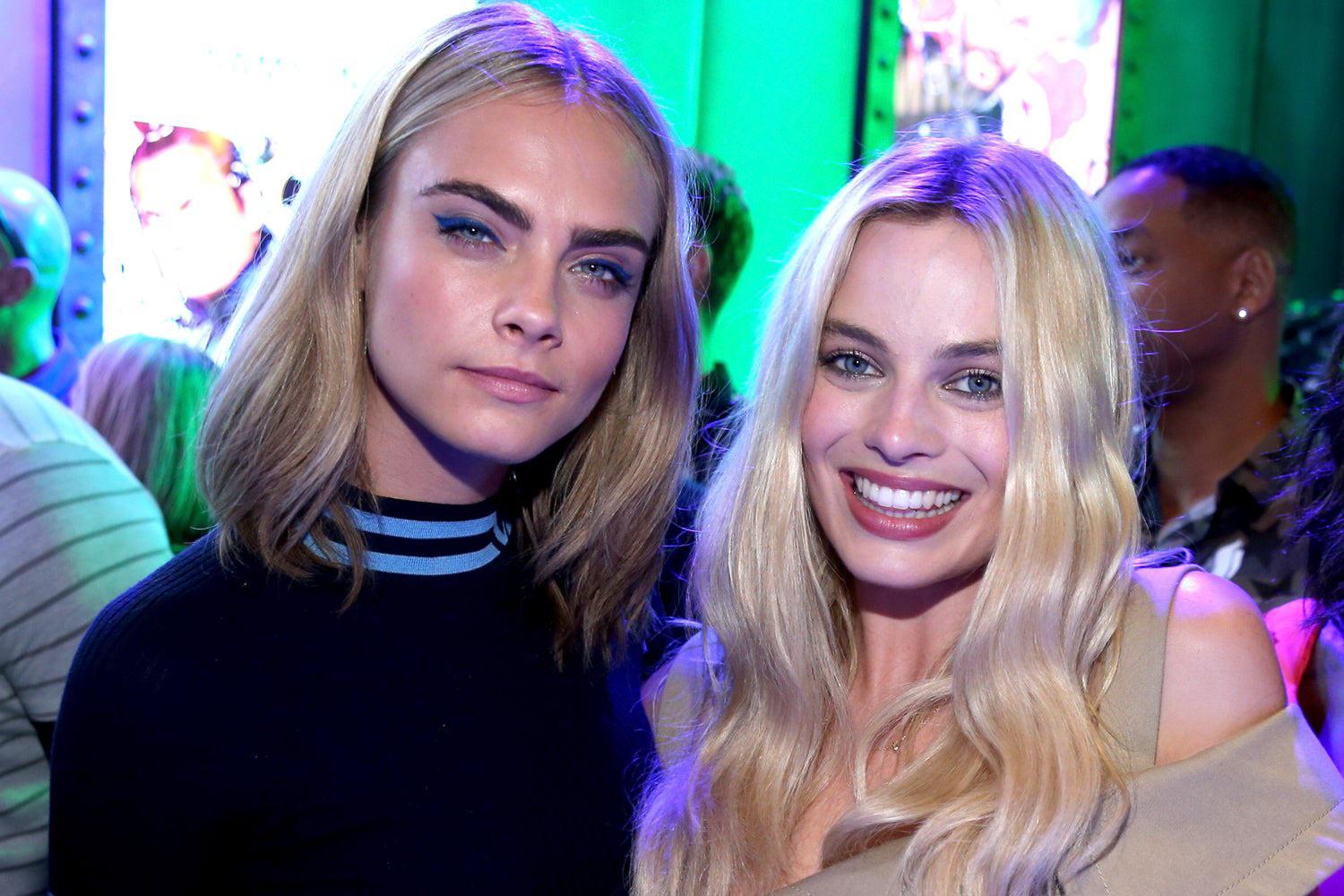 Margot Robbie definitely isn’t straight after a few drinks