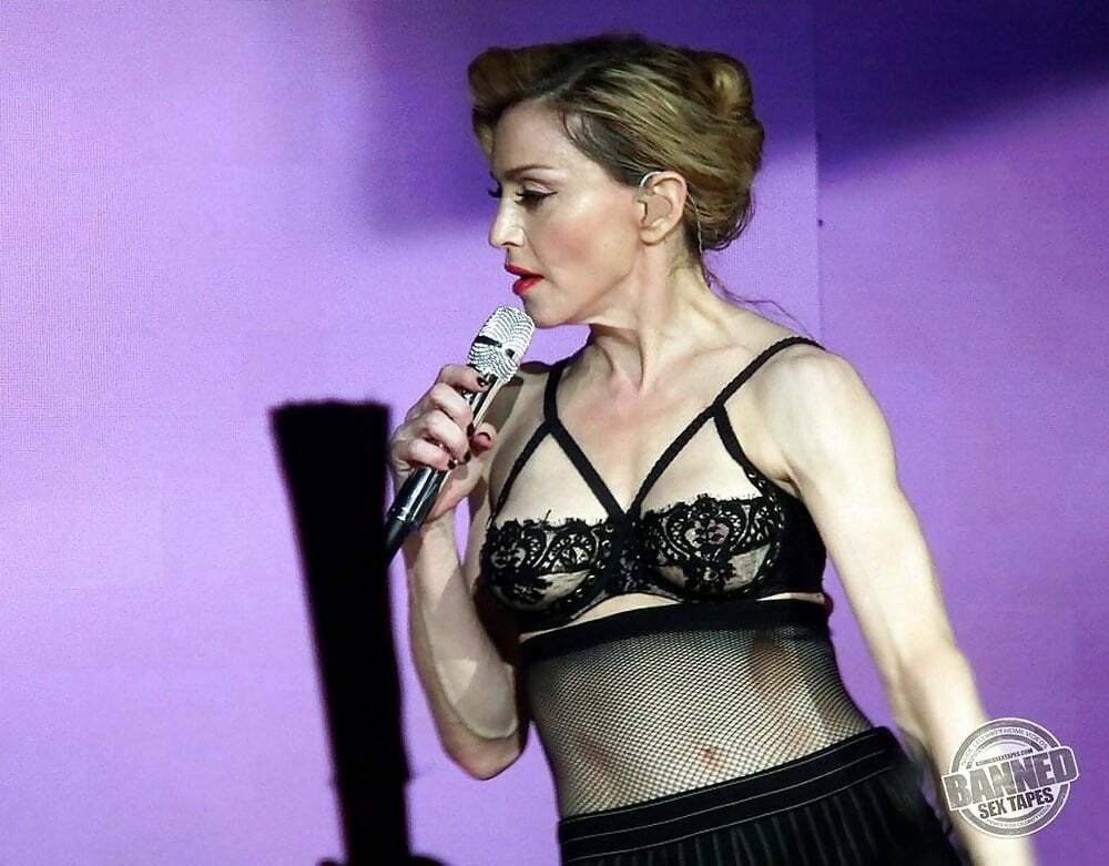 Madonna is like a cum sucking vampire