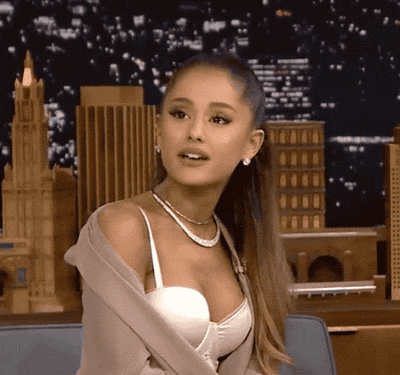 Ariana Grande expressions when someone creampie her💦