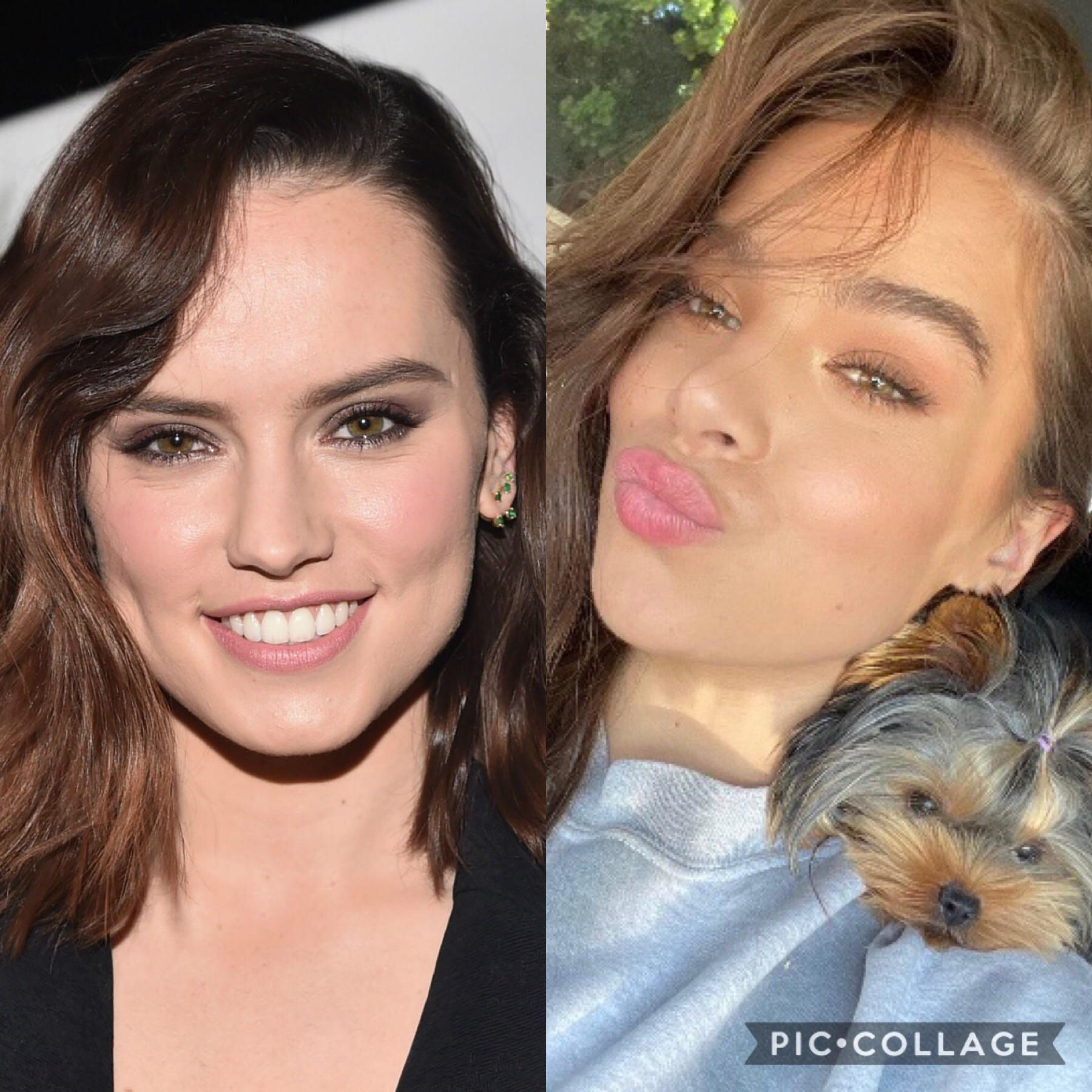 Who Would You Rather Facefuck? Daisy Ridley Or Hailee Steinfeld?