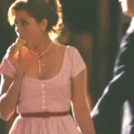 Jenna Fischer teasing with her skilful mouth