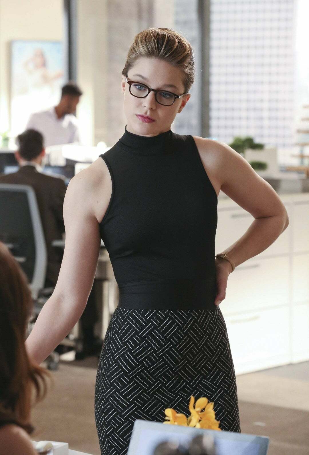 Angry sex with melissa benoist would be damn good