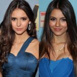You can only choose one per action: Who gets rough anal and who gets rough facefuck? (Nina Dobrev and Victoria Justice)