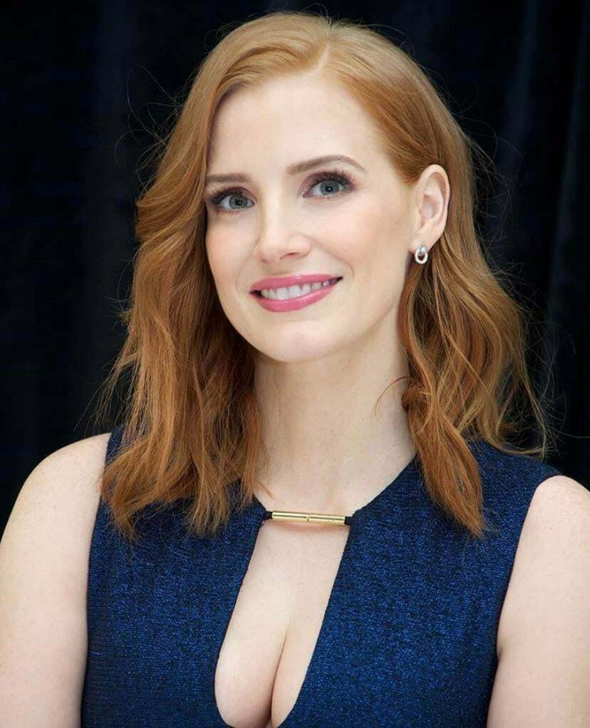 I would love to drench Jessica Chastain’s tits